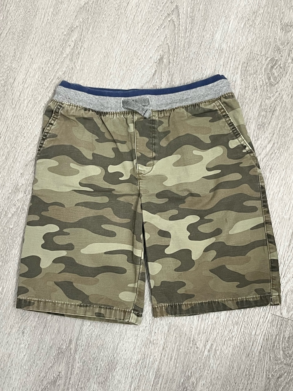 Carter’s Camo Pull-On Shorts Size 8 Boys Green Camouflage School Casual